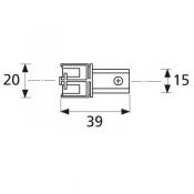  CONNEXION R126 NOIR 12V 