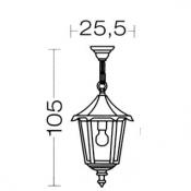  C-SUSPENSION MONACO CUIVRE/NR 