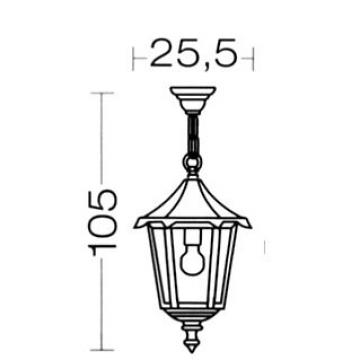  C-SUSPENSION MONACO CUIVRE/NR 