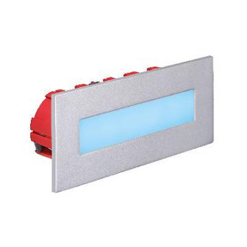  BALIZ 3-L GRIS LED 2,76W/BLEU 