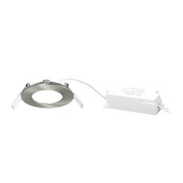  FLAT LED 5W/3-4000K CCT NICKEL 