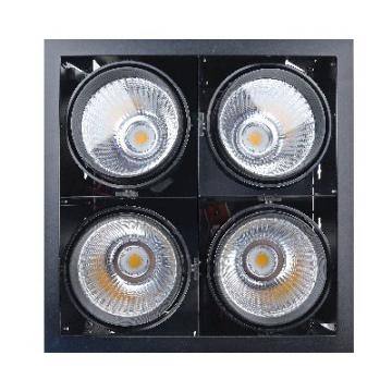  KIT QUADRA 4 NOIR LED 3000K 