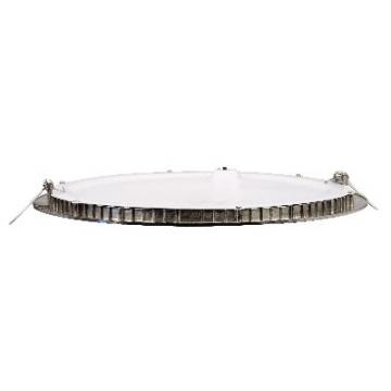  FLAT CCT 30 LED 3-4000K NICKEL 