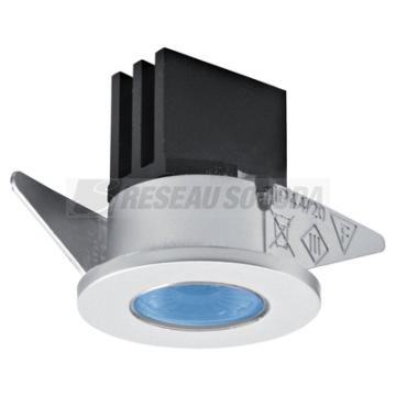  LUCIA 2 LED 15 GRIS/BLEU 