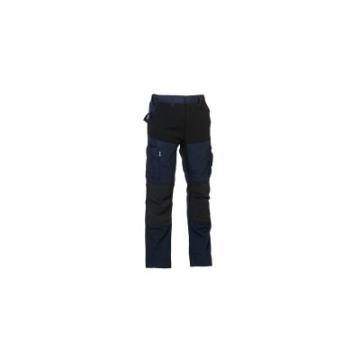  PANTALON TISSU EXTENSIBLE BLEU 