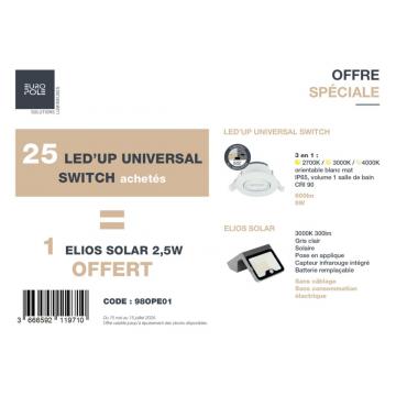  Opration 25 LED'UP SWITCH + 