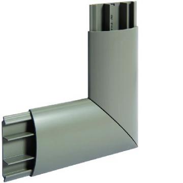  Angle plat pour AK 12x50 Gris 