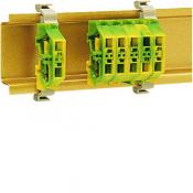  Mini Borne rail DIN 2,5 Vert 