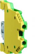  Borne vert-jaune 4mm 