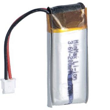  Batterie Li Ion 3,6V 200mAh 