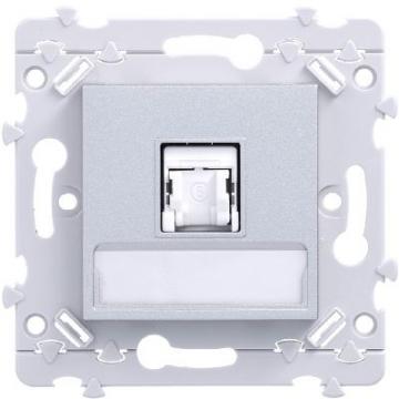  ess. RJ45 Cat.6 UTP Gr1 Titane 