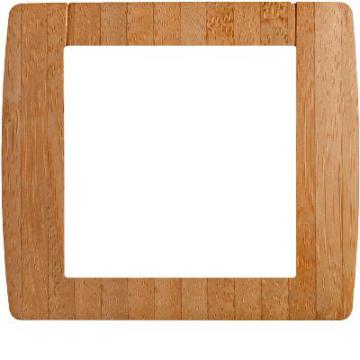  Kallysta Plaque 1P Bamboo 