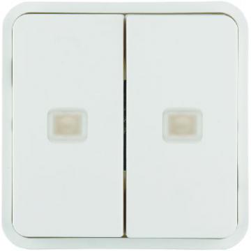  Cubyko 2t. KNX  voyants blanc 