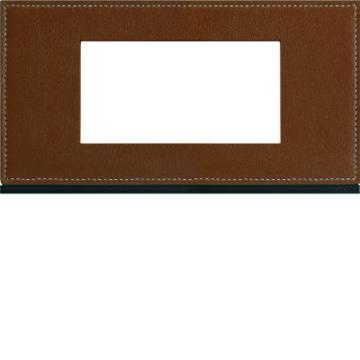  Plaque 4M E71 coffee leather 