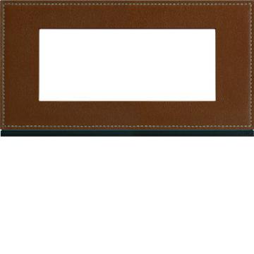  Plaque 5M E71 coffee leather 