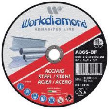  DISQUE ABRASIF ACIER  O125 X 1 