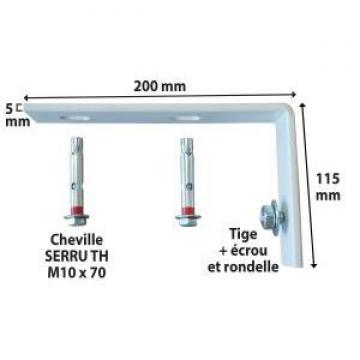  FIX. HORIZONTALE CHAUFFE-EAU P 