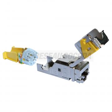  CONNECTEURS(X6)RJ45 CAT 6A STP 