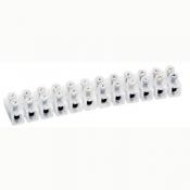  BARRETTE NYLBLOC 6MM2 BLANC 