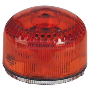  FEU LED ORANGE + SIRENE 3 C. 