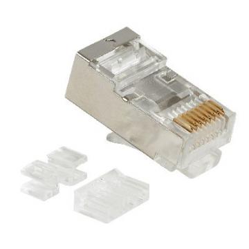  PLUG RJ45 CAT 6 FTP A SERTIR 