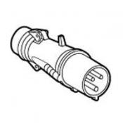  FICHE DROIT.2P+T 63A230V CAOUT 