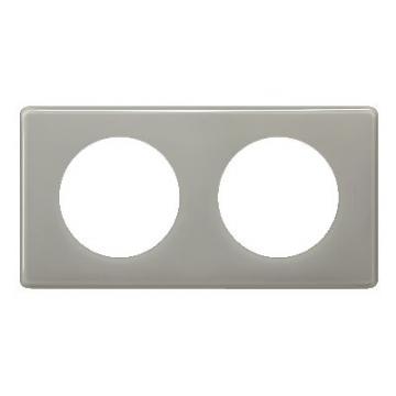  PLAQUE 2P GRIS PERLE 