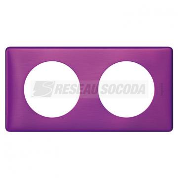  PLAQUE 2P VIOLET IRISE 