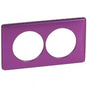  PLAQUE 2P 57MM VIOLET IRISE 