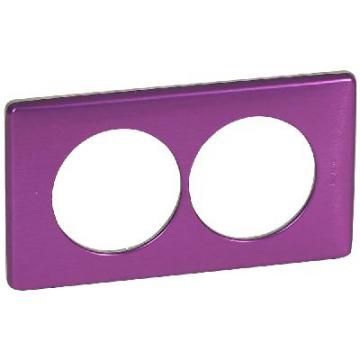  PLAQUE 2P 57MM VIOLET IRISE 