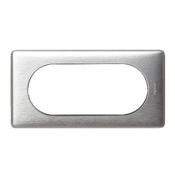  PLAQUE  2P ETENDUE  ALUMINIUM 