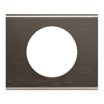  PLAQUE 1P BLACK NICKEL 