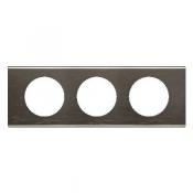  PLAQUE 3P BLACK NICKEL 