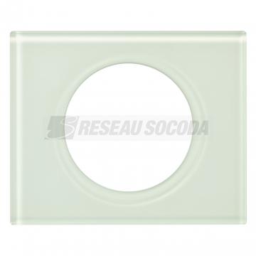  PLAQUE 1P  VERRE KAOLIN 