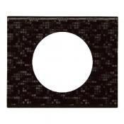  PLAQUE 1P CUIR PIXELS 