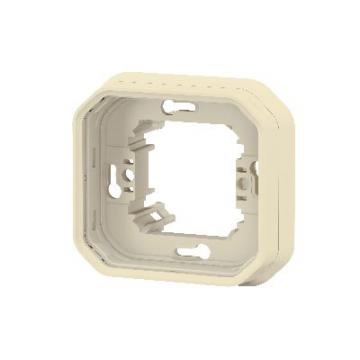  SUPPORT ENCASTRE 1 POSTE BEIGE 