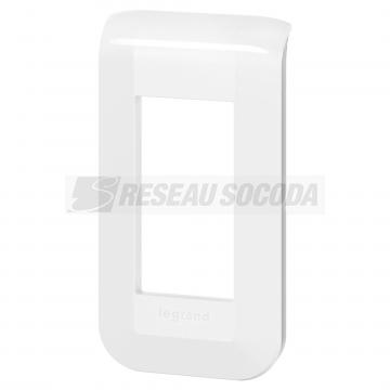  PLAQUE 1M 1/2 POSTE BLANC 