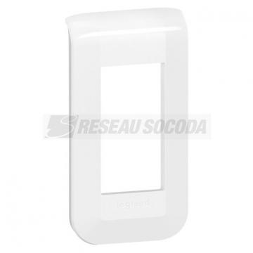  PLAQUE 1M 1/2 POSTE BLANC 