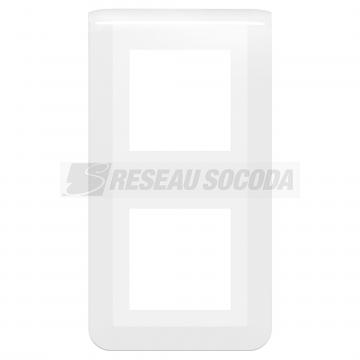  PLAQUE 2X2M BLANC VERTICAL 