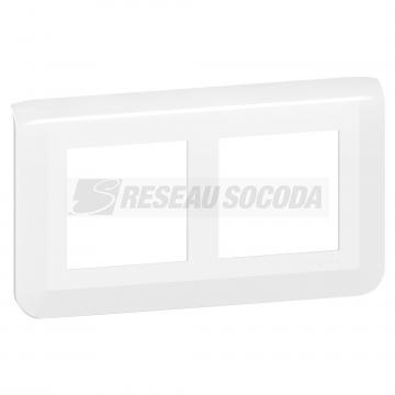  PLAQUE 2X2M BLANC ENTR 57 