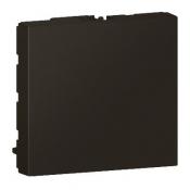  OBTURATEUR PLAQUE 2M NOIR MAT 