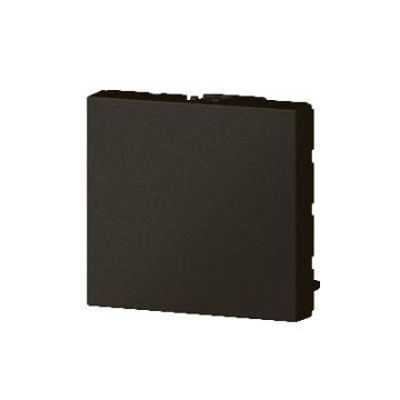  OBTURATEUR PLAQUE 2M NOIR MAT 