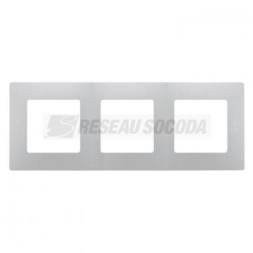  PLAQUE ARGENT 3 P ENTRAXE 71MM 