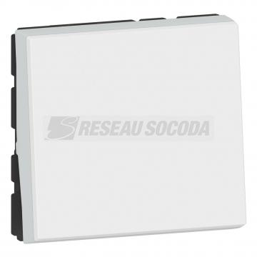  POUSSOIR 6A 2 MOD COMPO BLANC 