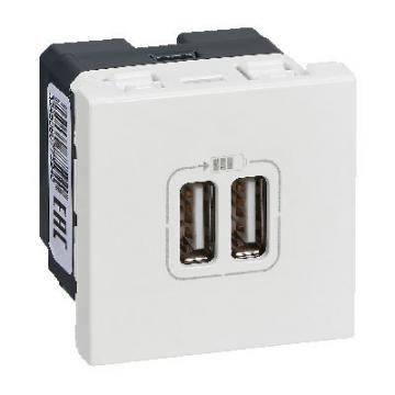  CHARG 2M 2USB A+A 3A 15W BL 