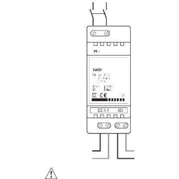  ALIM COMPACT BUS 2 FILS 