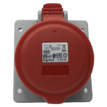  SOCLE TAB 32A 4P+T 415V IP44 