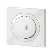  POUSSOIR LUM IP44 BLANC 