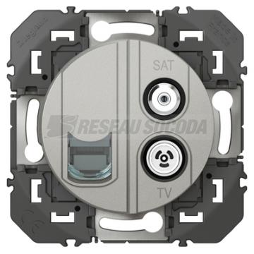  TV SAT ET RJ45 CAT6 STP ALU 