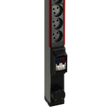  PDU 0U 24X2P+T FR/B + DISJ 